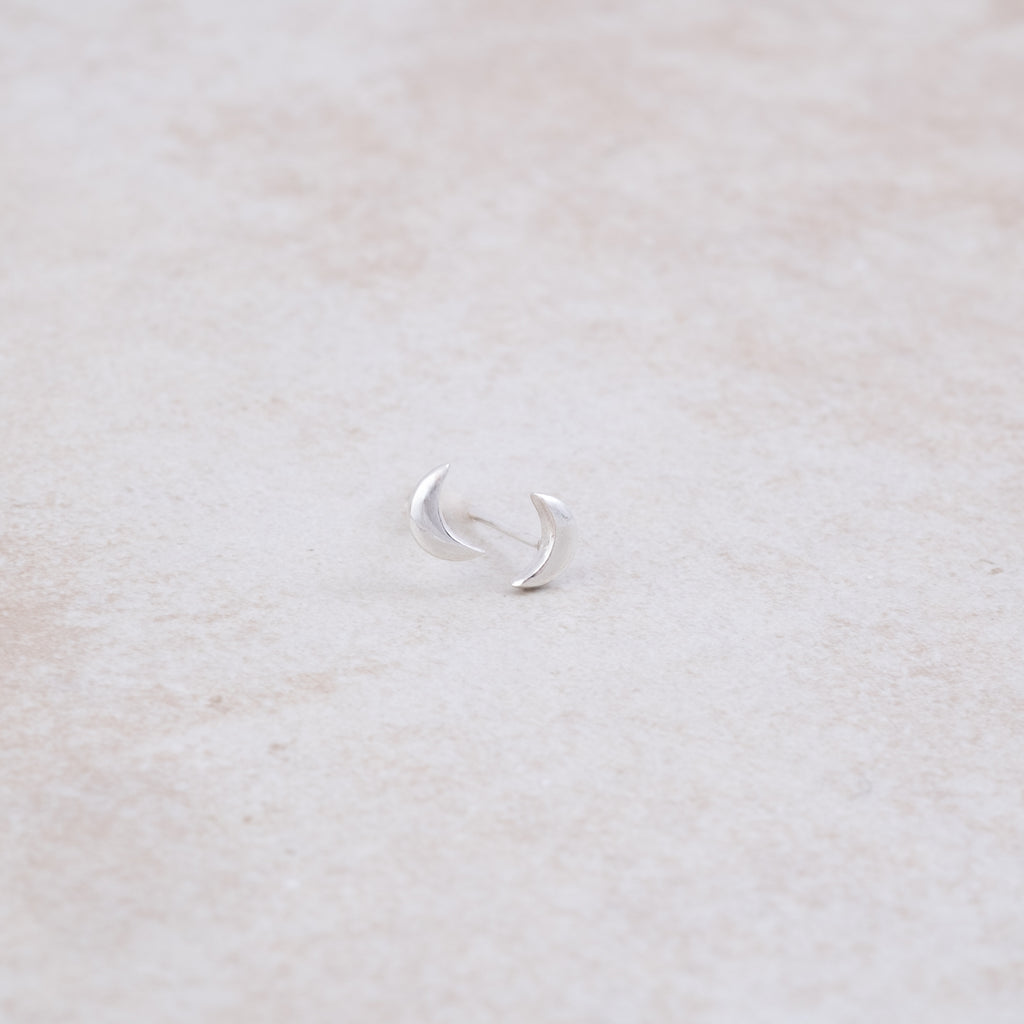 Moon Studs - Holly Lane