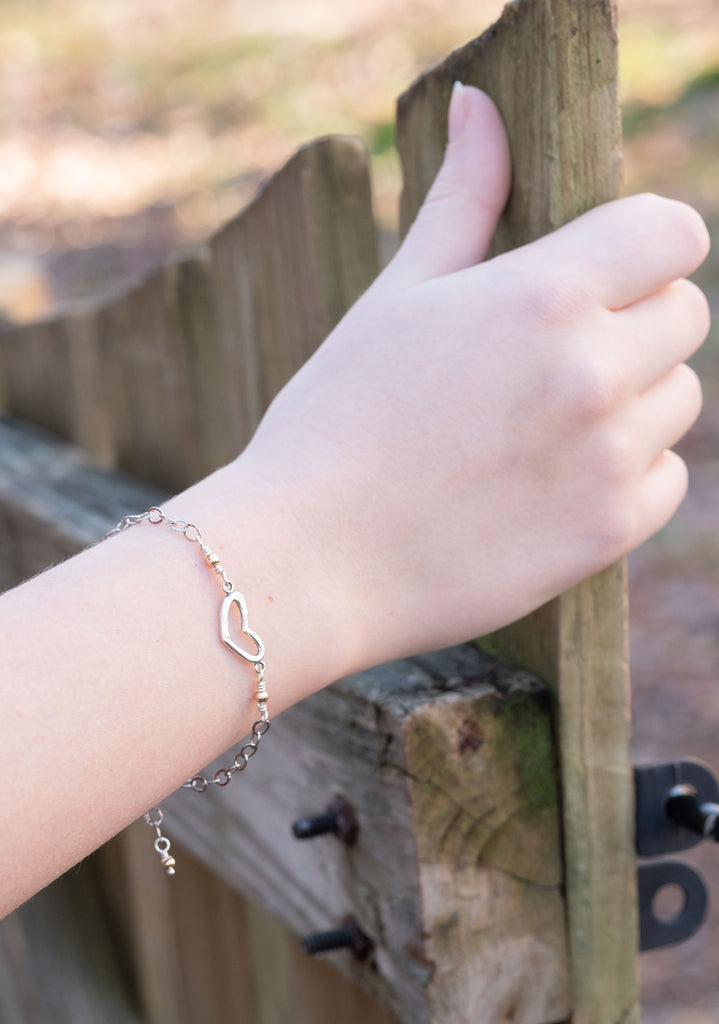 Open Heart Bracelet - Holly Lane