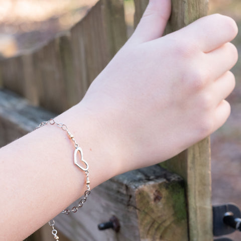 Open Heart Bracelet - Holly Lane