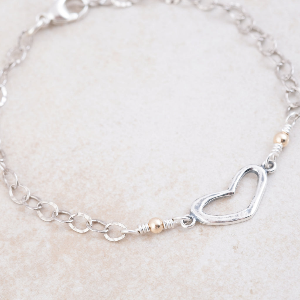 Open Heart Bracelet - Holly Lane