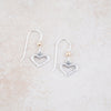Open Heart Earrings - Holly Lane