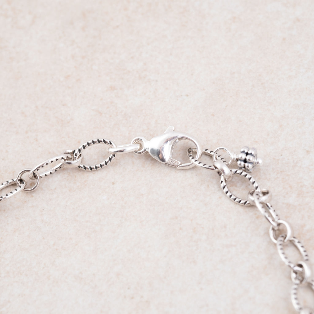 Oxidized Charm Bracelet - Holly Lane