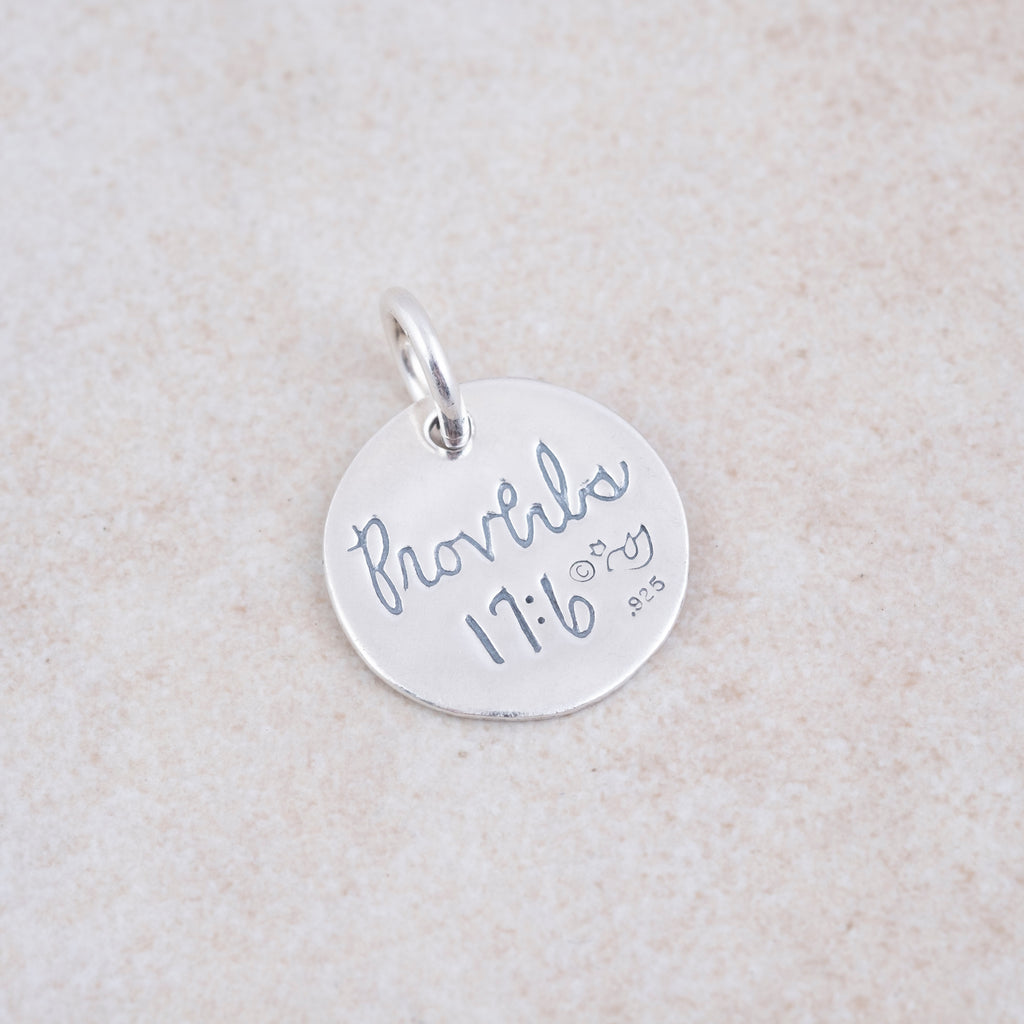 Crowned Heart Pendant - Holly Lane