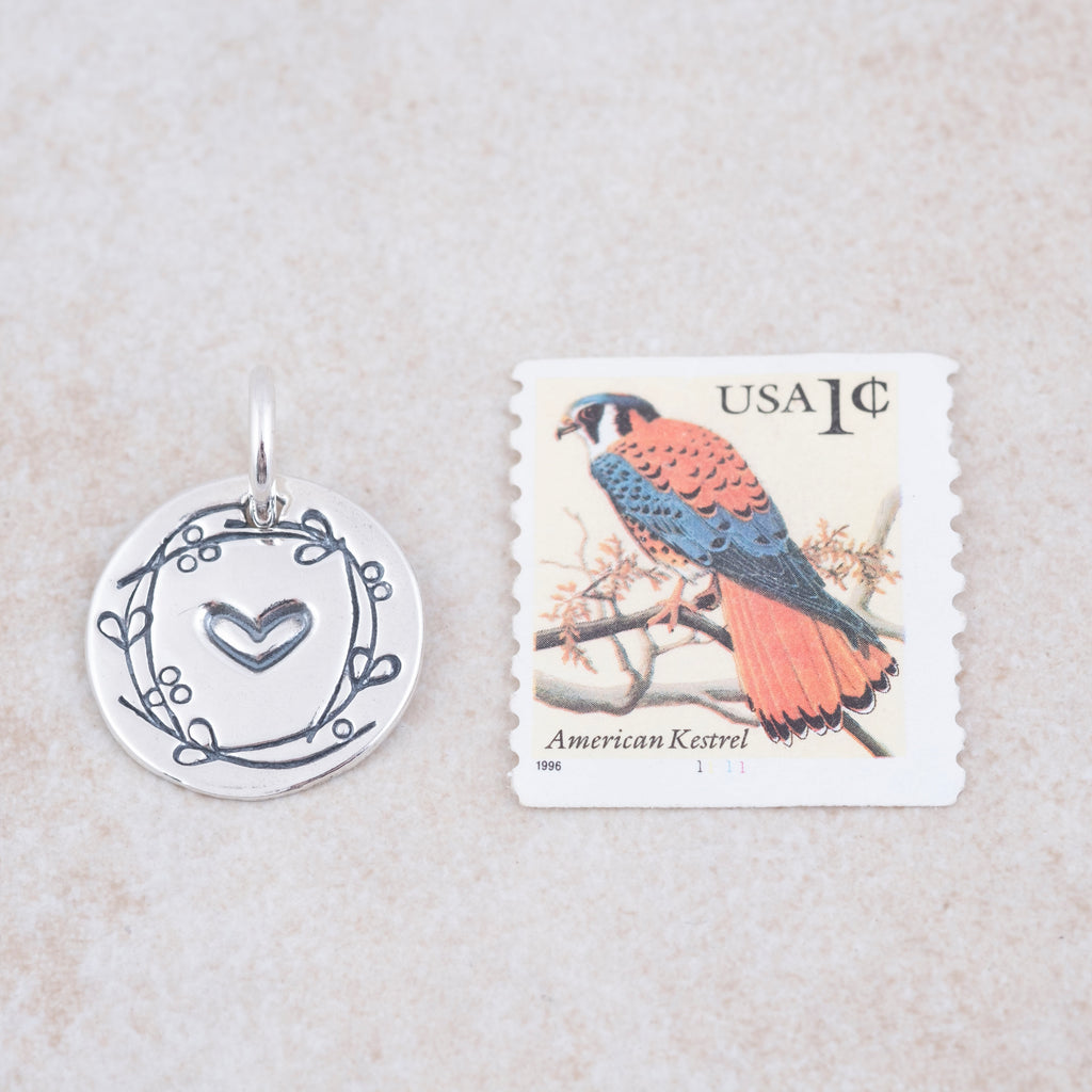 Crowned Heart Pendant - Holly Lane