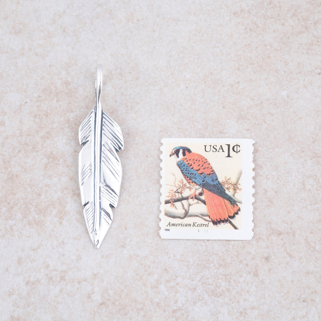 Feather Pendant - Holly Lane