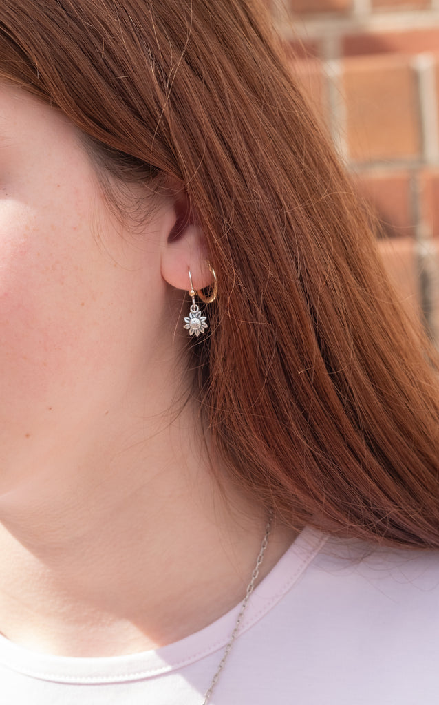 Sunflower Earrings - Holly Lane