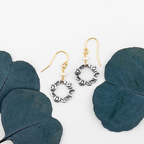 Wreath of Roses Earrings