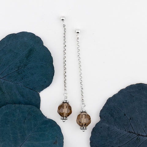Smoky Quartz Earrings