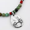 Arrow Teardrop Necklace