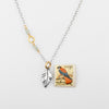 Grow in Grace Single Leaf Necklace