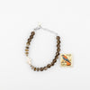 Smoky Quartz Cross Bracelet