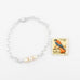 Three White Pearl Bracelet