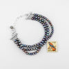 Triple Strand Pearl Bracelet