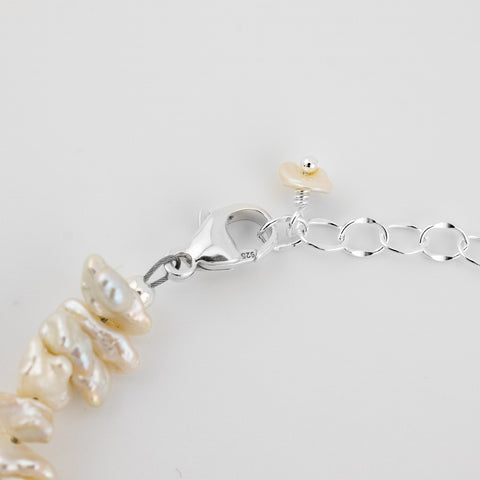 White Pearl Bracelet