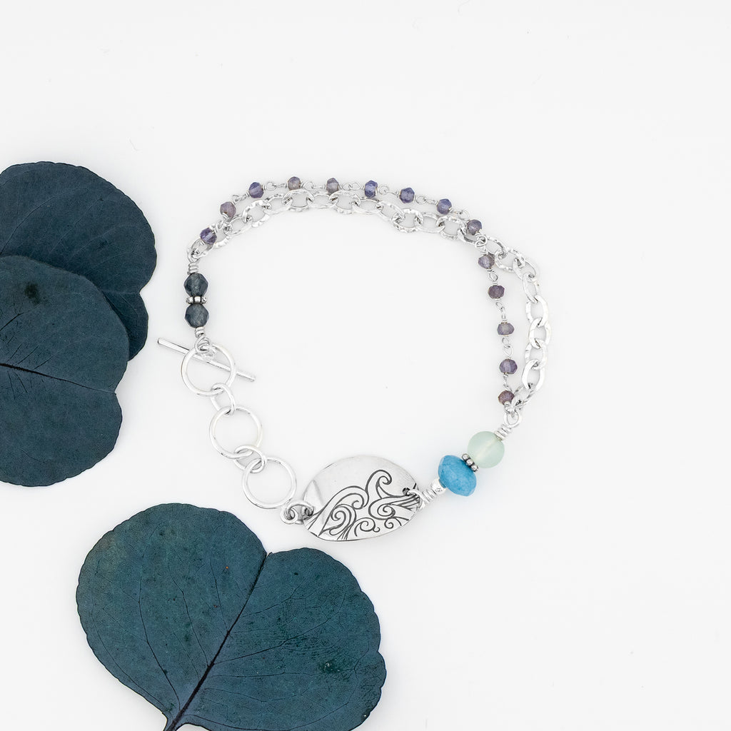 Be Still Toggle Bracelet