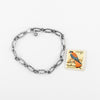 Oxidized Charm Bracelet