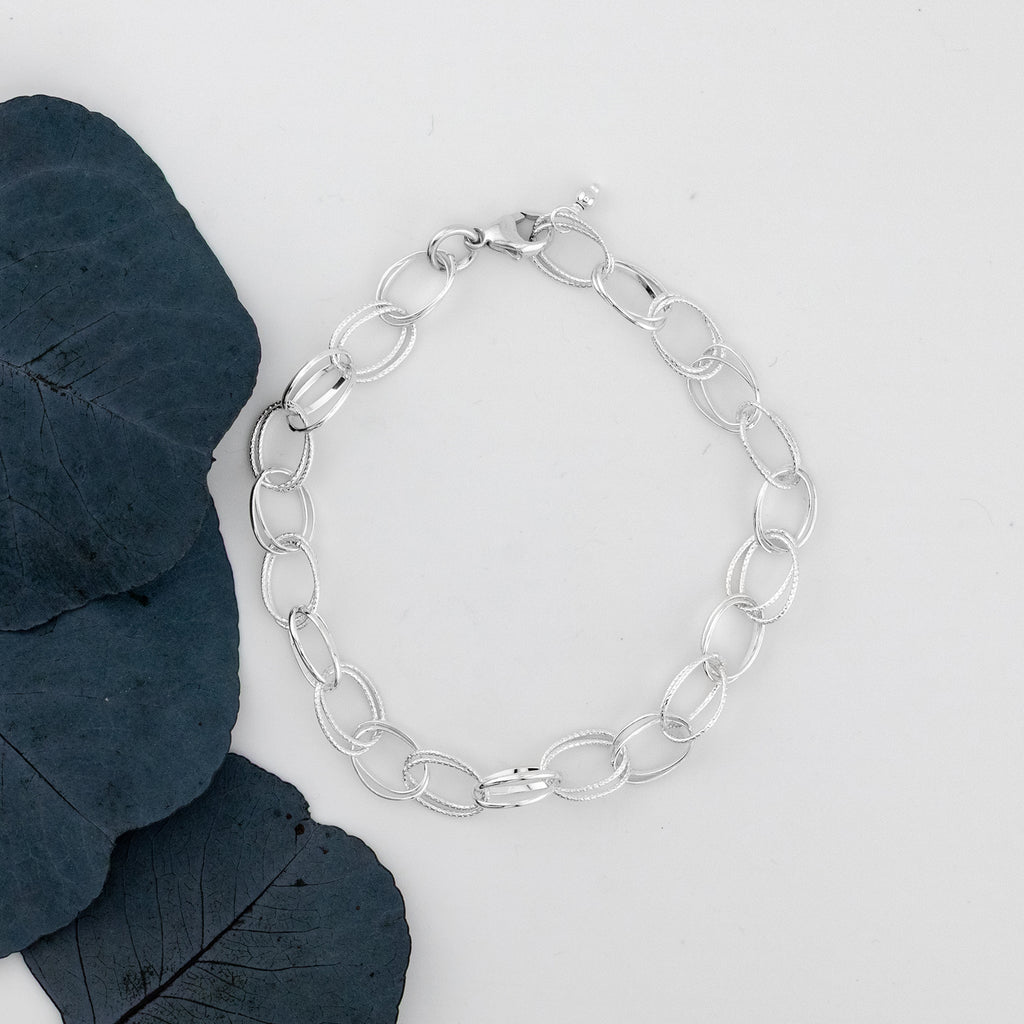 Double Silver Bracelet