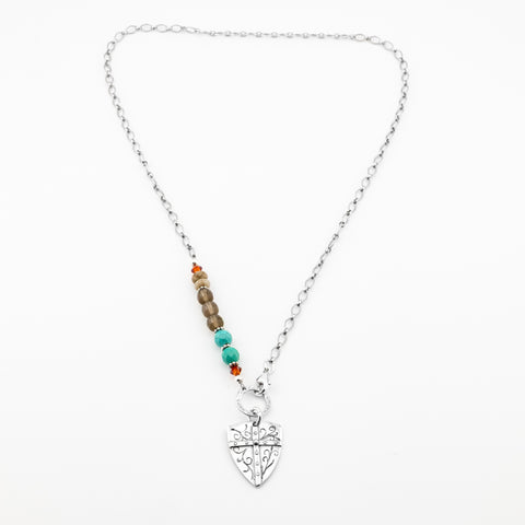 Shield Necklace