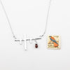 Three Crosses Necklace