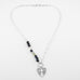 Shield on Dumortierite Necklace