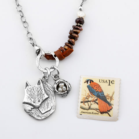 Fox has its Den Necklace