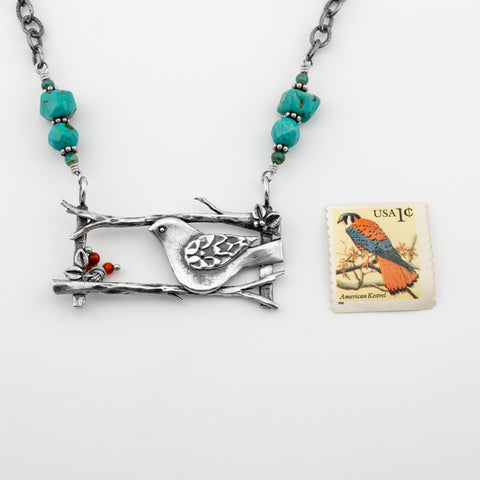 Birds & Berries Necklace