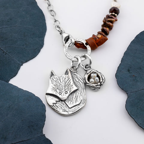 Fox has its Den Necklace