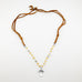 Compass on Suede Necklace
