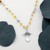 Compass on Suede Necklace
