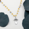Compass on Suede Necklace