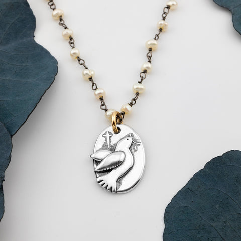 Limited Edition Christmas Dove Necklace