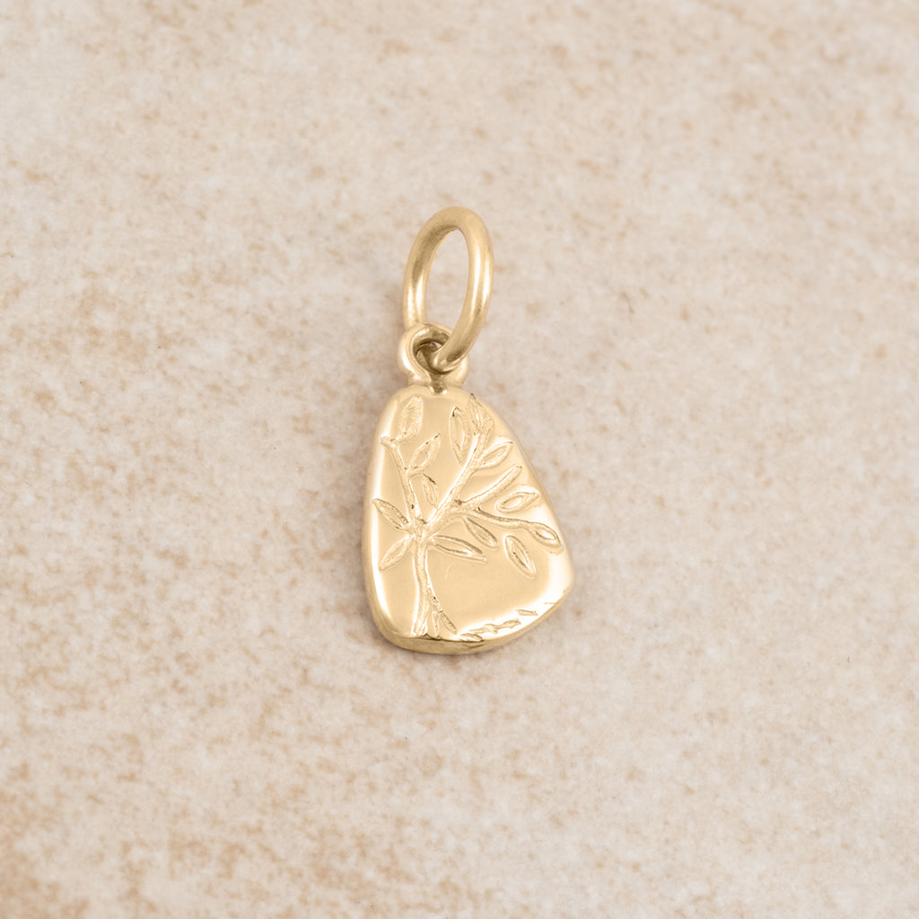 God Around Us Gold Charm - Holly Lane