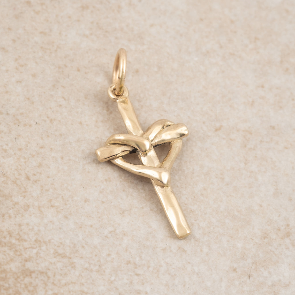 Steadfast Love Gold Pendant - Holly Lane