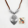 Leather Tree of Life Necklace