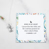 Moonstone Born In My Heart Necklace