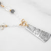 Labradorite Butterfly Necklace