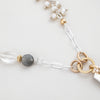 Labradorite Butterfly Necklace