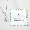 Simple Faith, Hope, and Love Necklace
