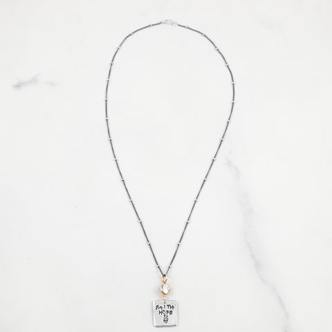 Simple Faith, Hope, and Love Necklace
