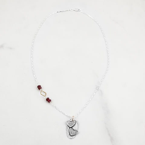 My Beloved Garnet Necklace