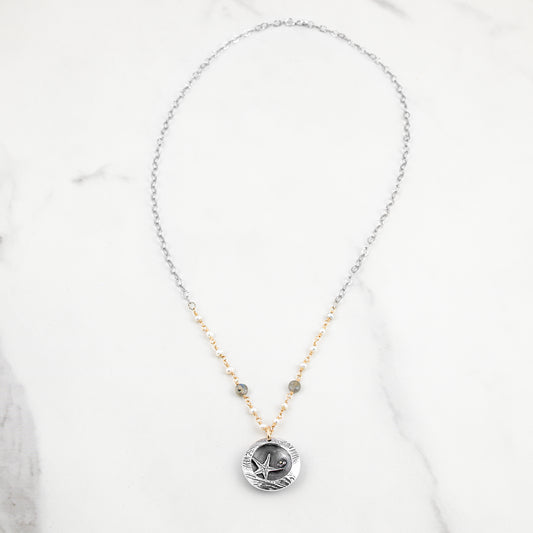 Starfish Lentil Necklace - Holly Lane