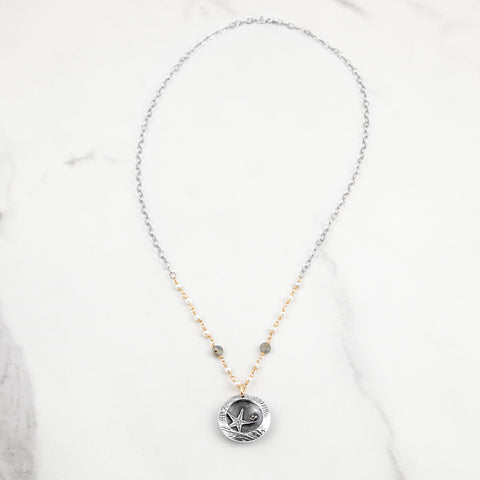 Starfish Lentil Necklace