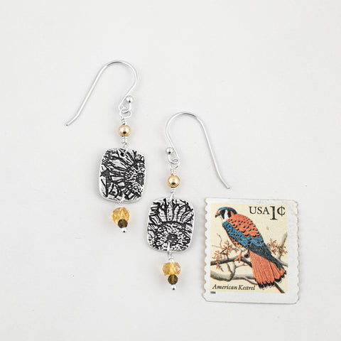 Sunflower Earrings
