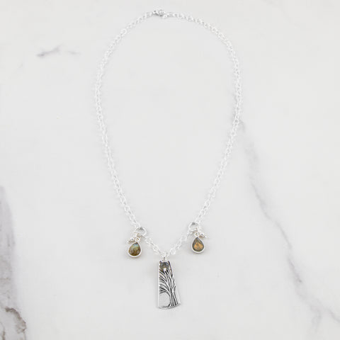 Labradorite God Around Us Necklace