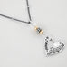 Petite I Thank My God Heart Necklace