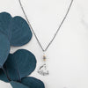 Petite I Thank My God Heart Necklace