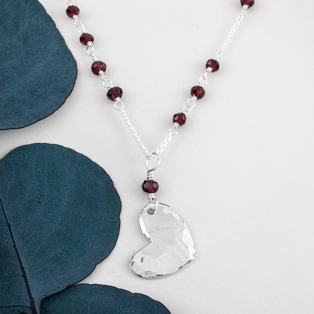 Garnet Loved Necklace