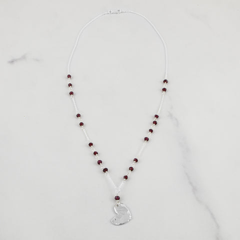 Garnet Loved Necklace