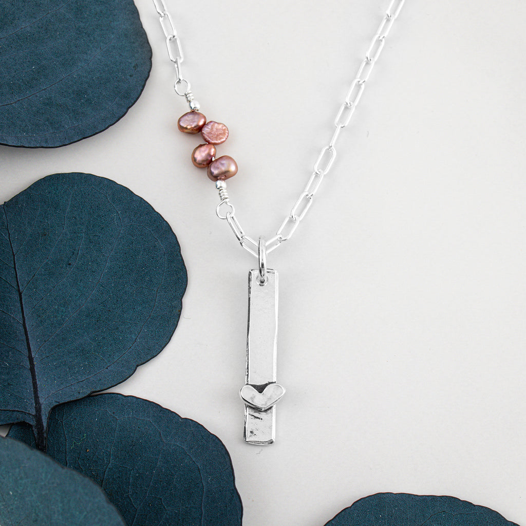 Loved Bar Necklace