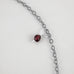Flowers Fade Garnet Necklace